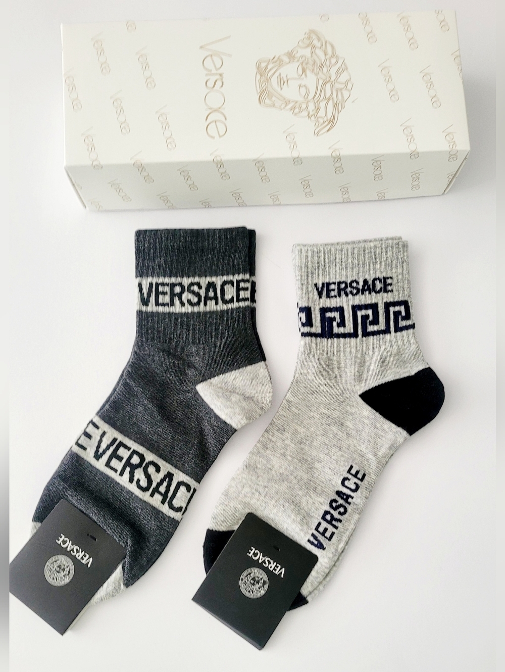 ✨️ VERSACE 🇮🇹 Crew Socks ✨️ - Picture 3 of 6